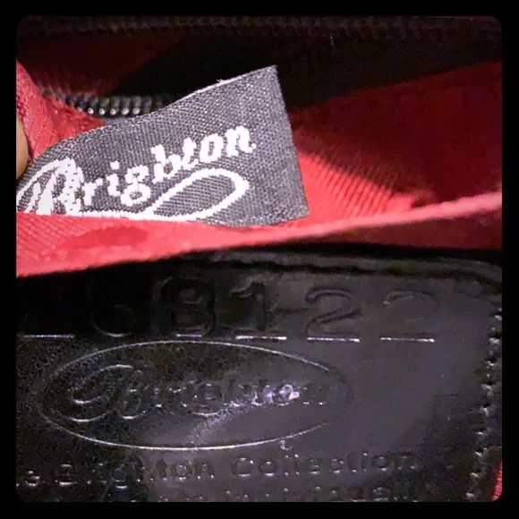 Brighton Black Leather Shoulder Bag NWOT with Beautiful Silver Embellishments - Picture 16 of 16